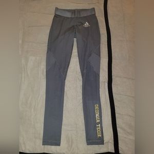 Adidas Alphaskin Workout Pants Georgia Tech